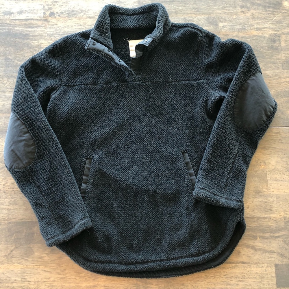 Black Thread and Supply Sherpa Pullover